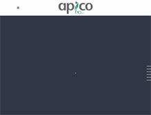 Tablet Screenshot of apico.ca